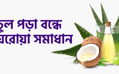 চুল পড়া বন্ধ করার ঘরোয়া সমাধান: চুল পড়া কমাতে প্রাকৃতিক উপায়