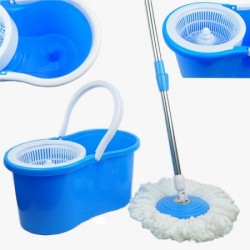 Magic Floor Cleaning Spin Mop With Removable Basket 360 Degree