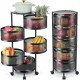 Stainless Steel Fruit Basket For Kitchen 5 Layer