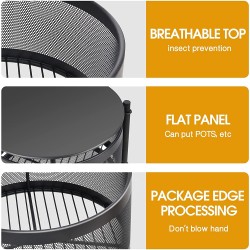 Stainless Steel Fruit Basket For Kitchen 5 Layer
