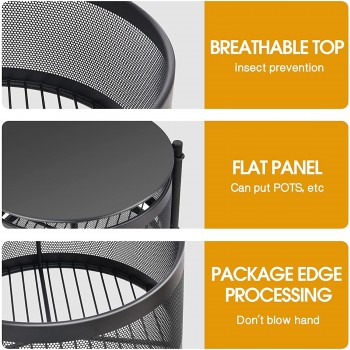 Stainless Steel Fruit Basket For Kitchen 5 Layer