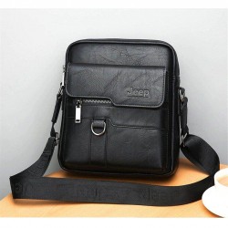Jeep Bag Cross Body Solder Bag - Black