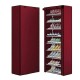 Shoe Rack Dust-proof Cloth Shoe Cabinet-9 layer
