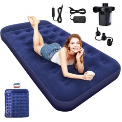 Single Air Bed With Pumper