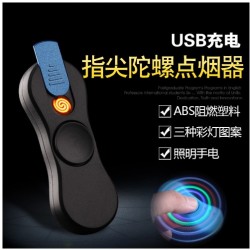 Lighters Usb Rechargeable Eletrico Hand Spinner