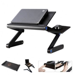 T9 Multifunctional Folding Laptop Table Aluminium