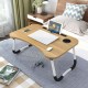Laptop Table Study Bed with Cup Mobile Tablet Holder
