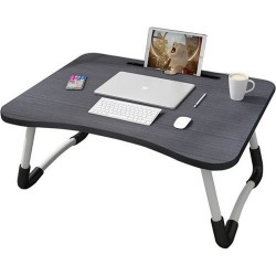 Portable Desk Foldable Laptop Table black 