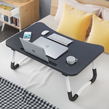 Portable Desk Foldable Laptop Table black 
