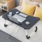 Portable Desk Foldable Laptop Table black 