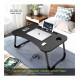 Portable Desk Foldable Laptop Table black 