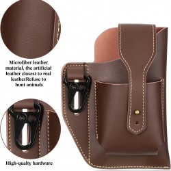 Retro Belt Waist Fashionable Bag Brown