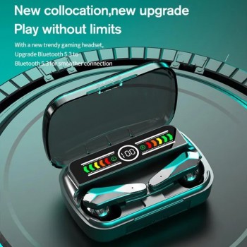 M12 TWS Wireless Bluetooth 5.3 Headphones Noise Reduction Touch Control Waterproof 2000mAh Charging Box