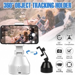 Smart AI Gimbal Personal Robot Cameraman 360° Rotation Face Tracking Mobile Phone Stand
