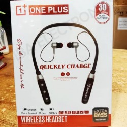 Oneplus Bullets Pro Wireless Headset Neckband with Charging Cable