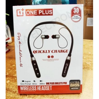Oneplus Bullets Pro Wireless Headset Neckband with Charging Cable